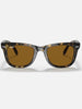 Ray Ban Wayfarer Folding Light Havana/B-15 Brown Sunglasses