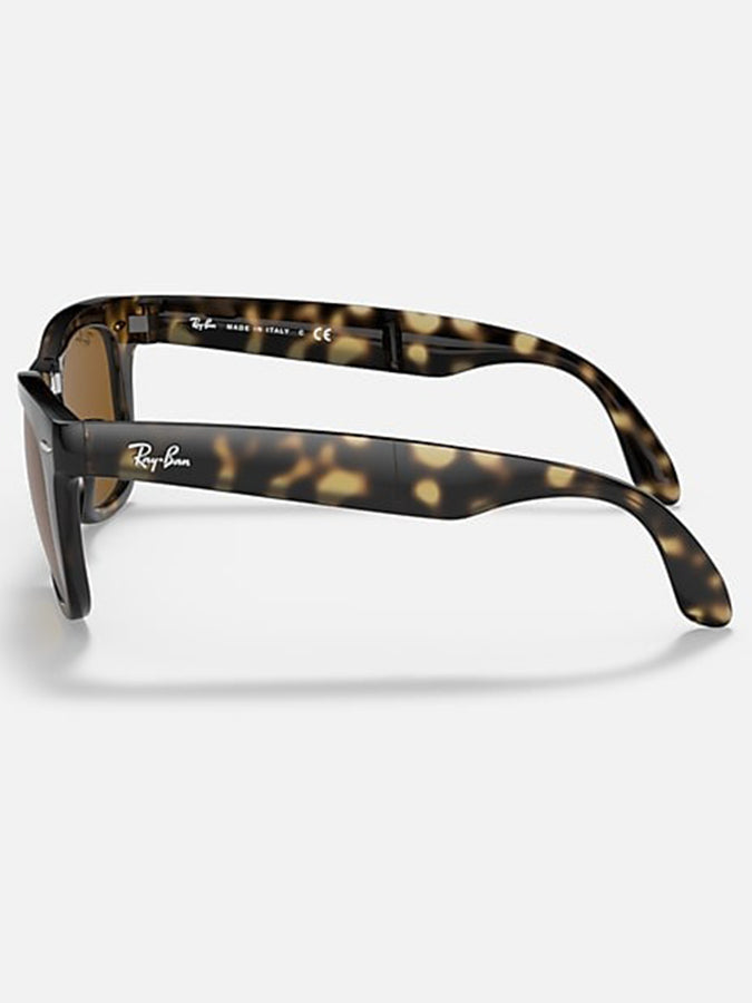 Ray Ban Wayfarer Folding Light Havana/B-15 Brown Sunglasses | LIGHT HAVANA/B-15 BROWN