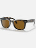 Ray Ban Wayfarer Folding Light Havana/B-15 Brown Sunglasses