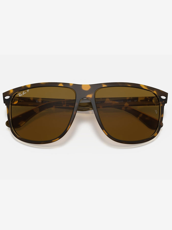 Ray-Ban Boyfriend Light Havana/Brown Sunglasses | LIGHT HAVANA/BROWN
