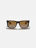 Ray Ban Justin Matte Havana/Brown Gardient Sunglasses