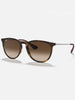 Ray Ban Erika Matte Havana/Brown Gradient Sunglasses