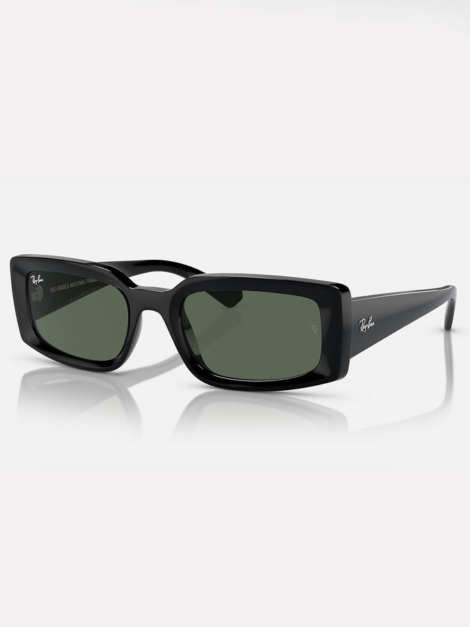 Ray-Ban Kiliane Polished Black/Dark Green Sunglasses | POLISHED BLACK/DARK GREEN