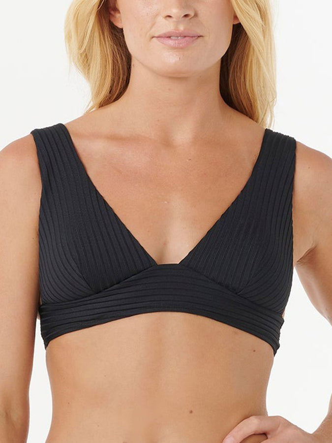 Rip Curl Premium Surf D-DD Deep-V Bikini Top Spring 2026 | BLACK (0090)