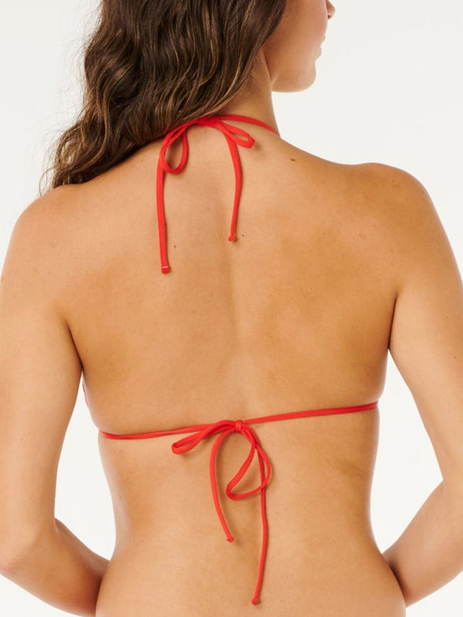 Rip Curl Oasis Sliding Tri Bikini Top Spring 2026 | RED (0040)