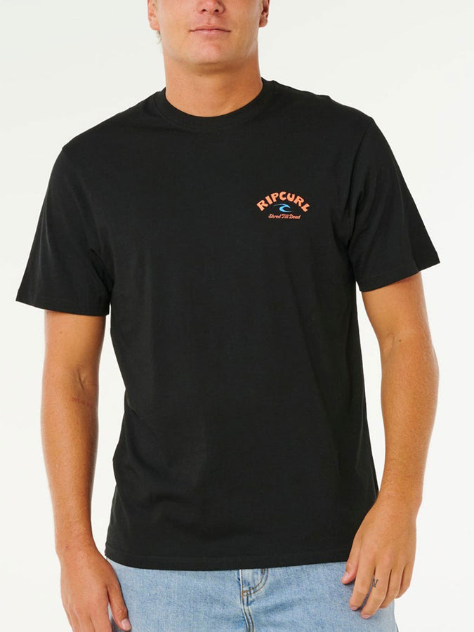 Rip Curl Shred Til T-Shirt Spring 2026 | BLACK (0090)