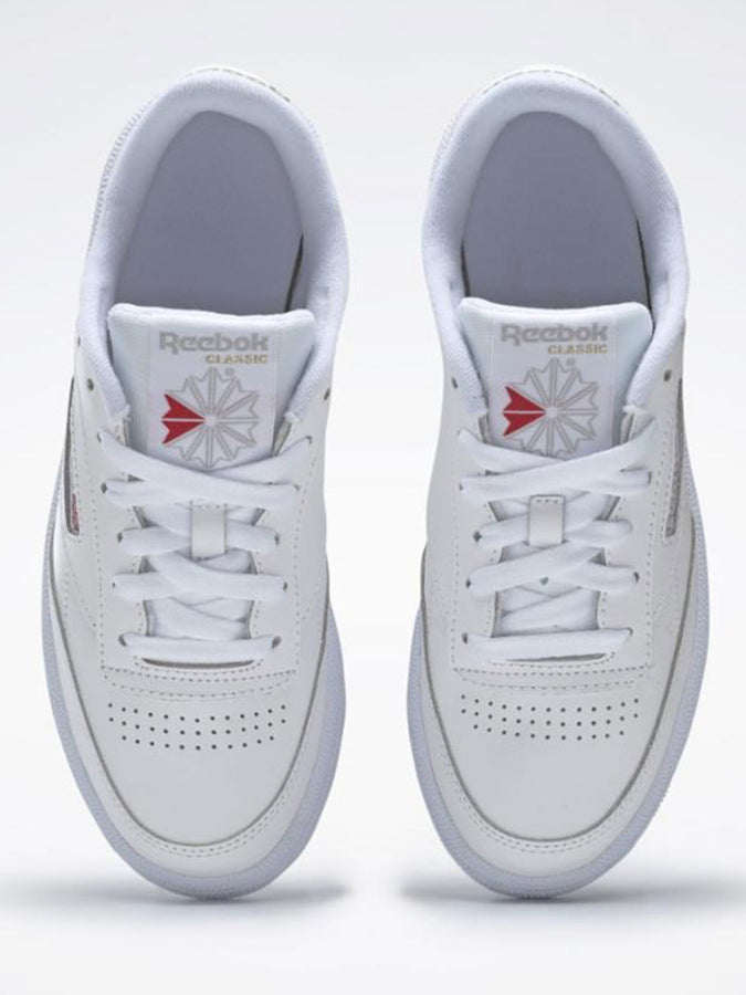 Reebok Club C 85 Fondation White/Light Grey Shoes Fall 2024 | WHITE/LIGHT GREY