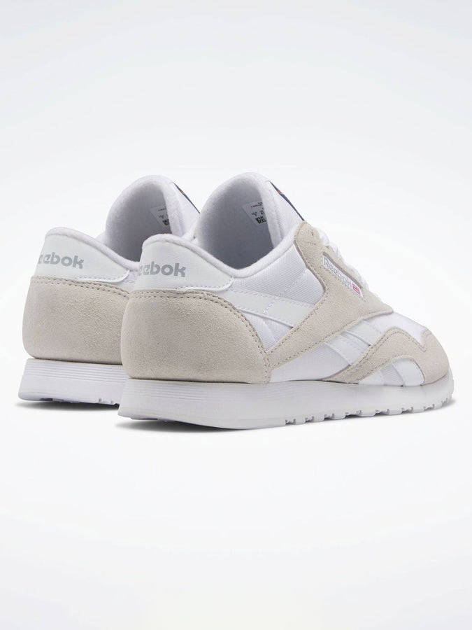 Reebok Classic Nylon White/White/White Shoes | WHITE/WHITE/WHITE
