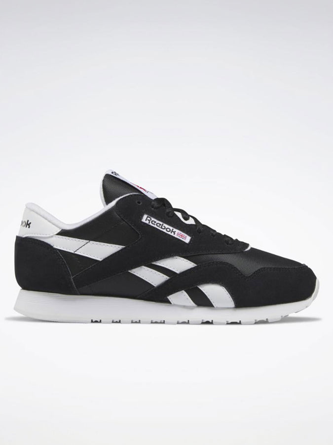 Reebok Classic Nylon Core Black/White Shoes | CORE BLACK/WHITE/WHITE