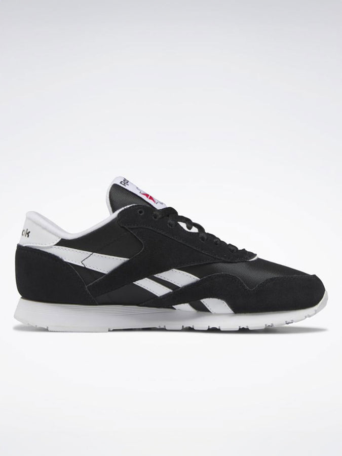 Reebok Classic Nylon Core Black/White Shoes | CORE BLACK/WHITE/WHITE