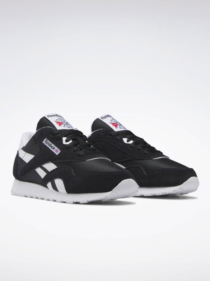 Reebok Classic Nylon Core Black/White Shoes | CORE BLACK/WHITE/WHITE