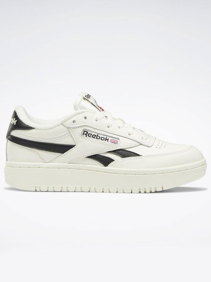 Reebok Club C Double Revenge Chalk/Core Black/Chalk Shoes | CHALK/CORE BLACK/CHALK