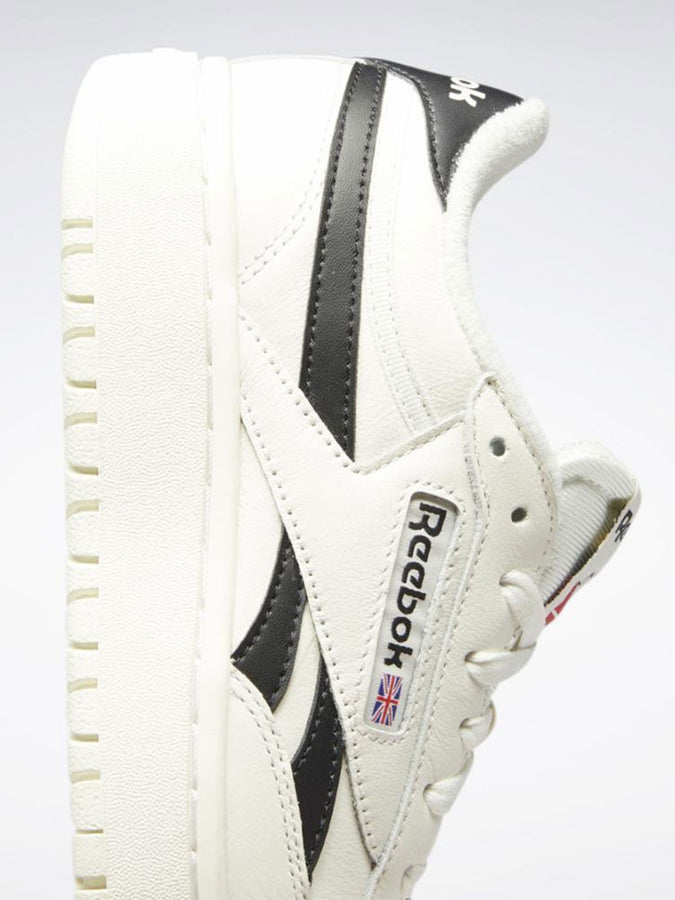 Reebok Club C Double Revenge Chalk/Core Black/Chalk Shoes | CHALK/CORE BLACK/CHALK