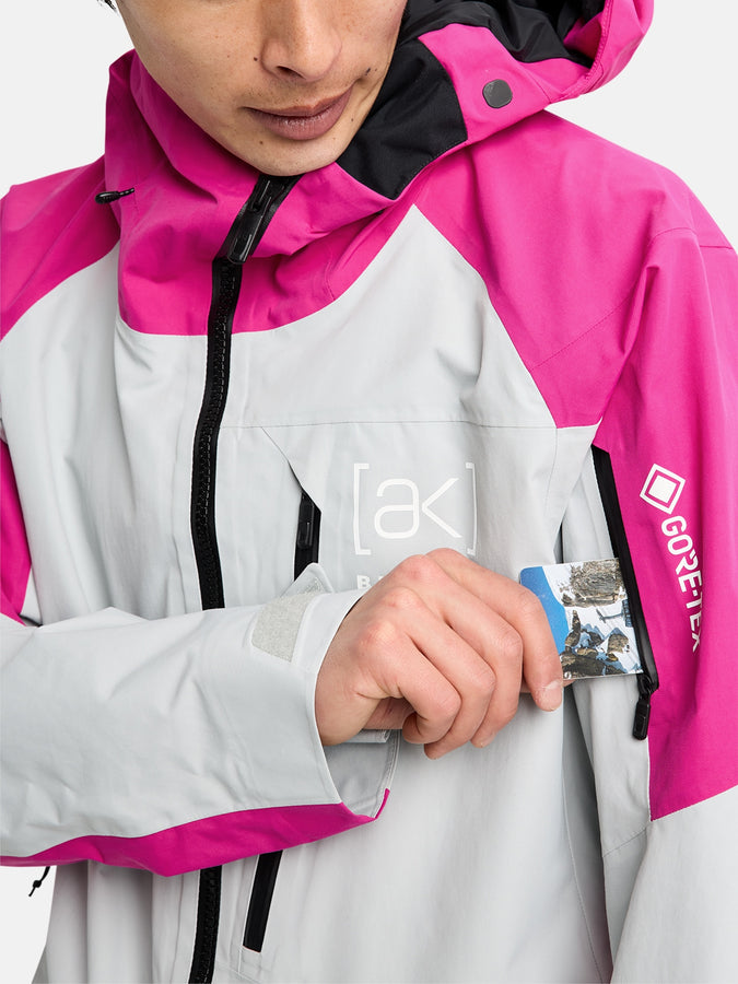 Burton GORE-TEX [ak] Cyclic Jacket Winter 2026 | VERY BERRY/GRAY CLOUD (EYY)