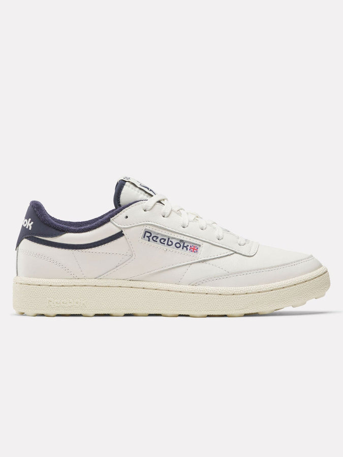 Reebok Club C Golf Chalk/Chalk/Vector Blue Shoes Fall 2026 | CHALK/VNTG CHALK/VECTOR NAVY