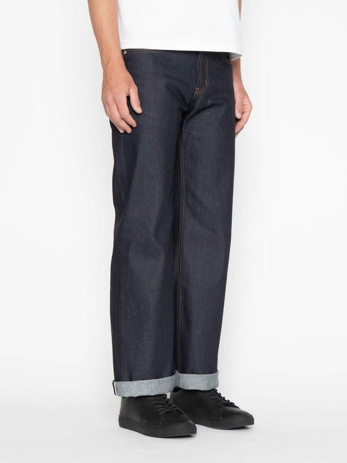 Naked And Famous Strong Guy Nightshade Stretch Selvedge Jeans | INDIGO