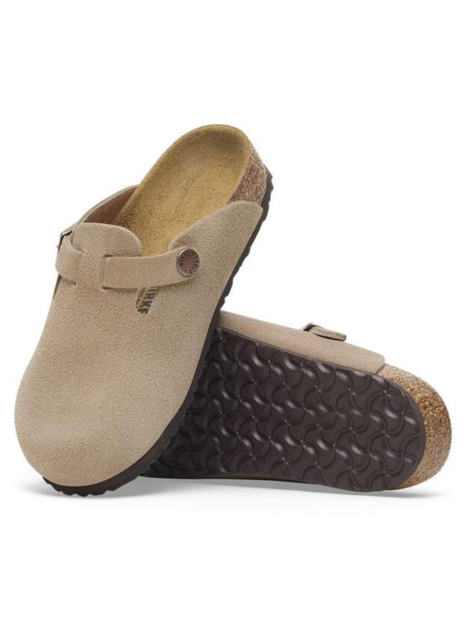 Birkenstock Boston Suede N Taupe Shoes Spring 2026 | TAUPE
