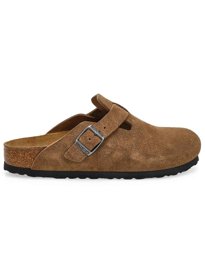 Birkenstock Boston Suede Dark Tea Shoes Fall 2026 | DARK TEA