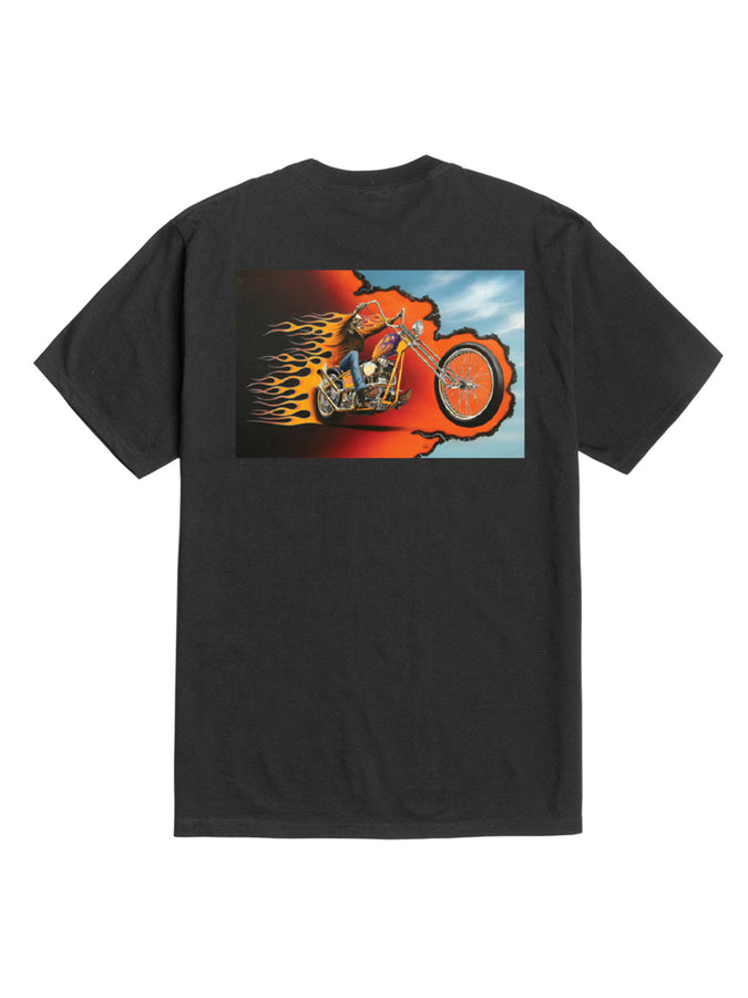 Loser Machine Burn Rubber T-Shirt Spring 2026 | BLACK