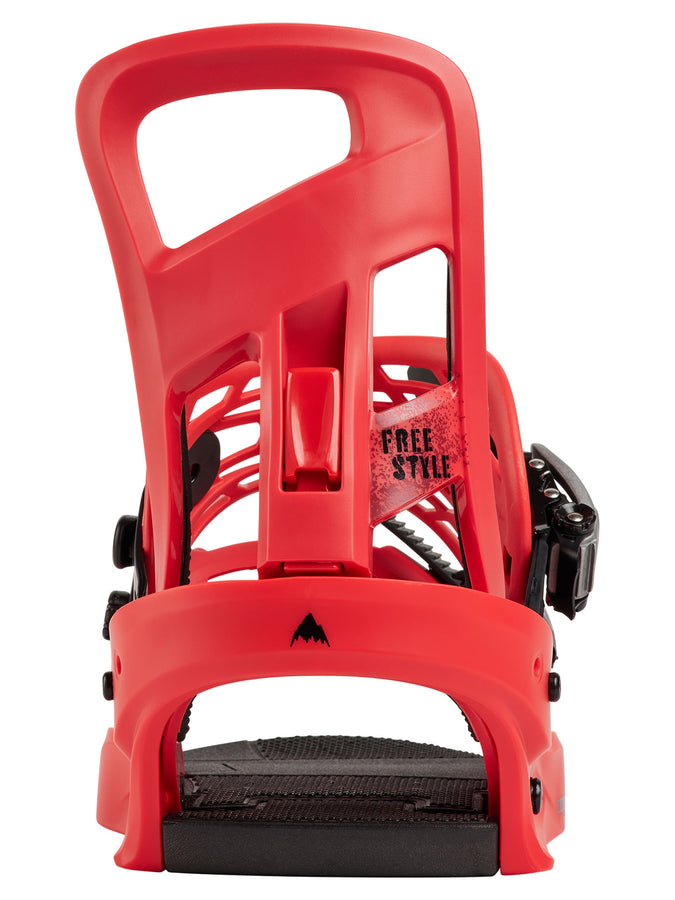 Burton Freestyle Re:Flex Snowboard Bindings 2027 | GERANIUM RED (E8F)