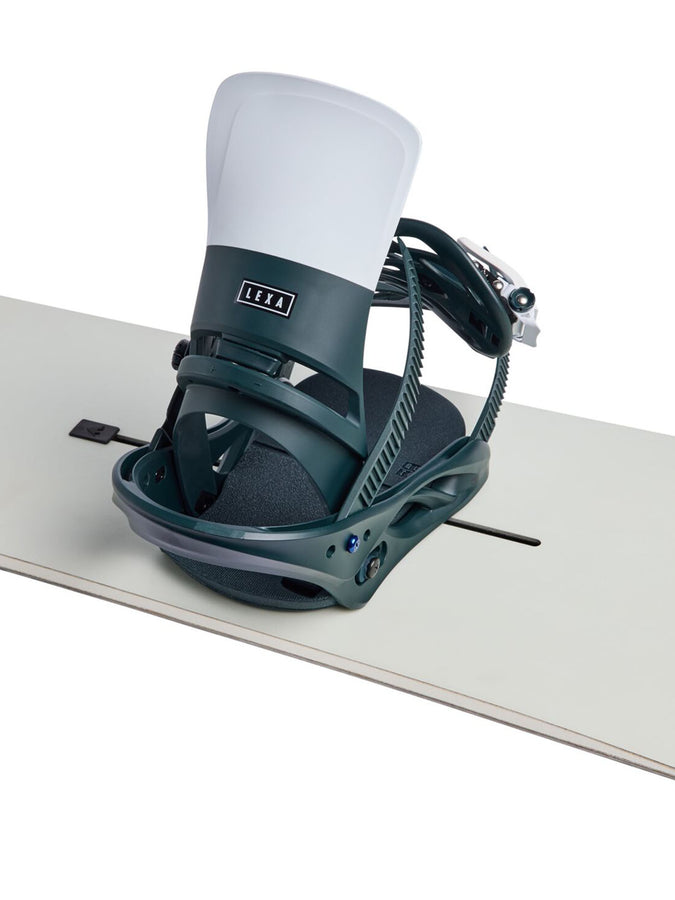 Burton Lexa Re:Flex Snowboard Bindings 2026 | DEEP EMERALD/WHITE (302)