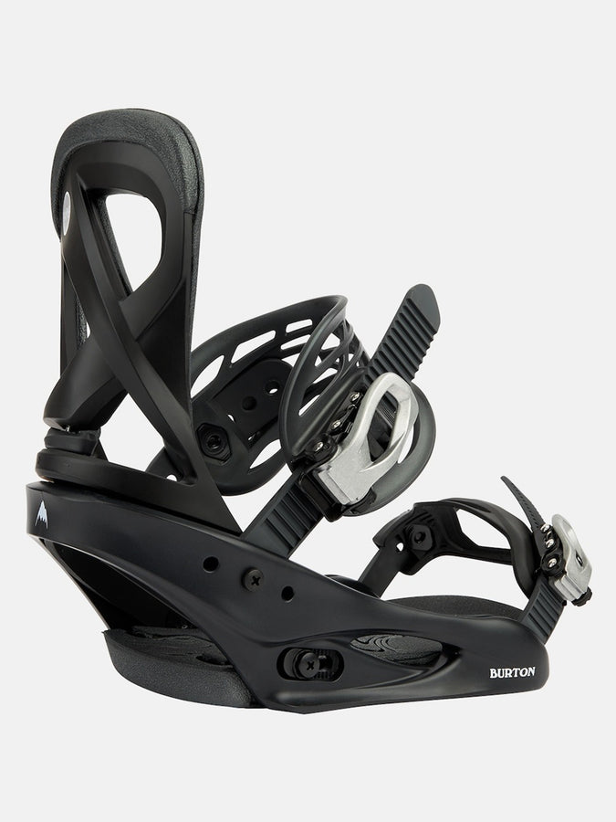 Burton Scribe Re:Flex Snowboard Bindings 2026 | BLACK (001)