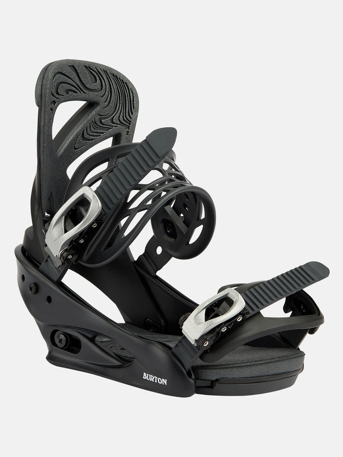 Burton Scribe Reflex Snowboard Bindings 2027 | BLACK (A02)