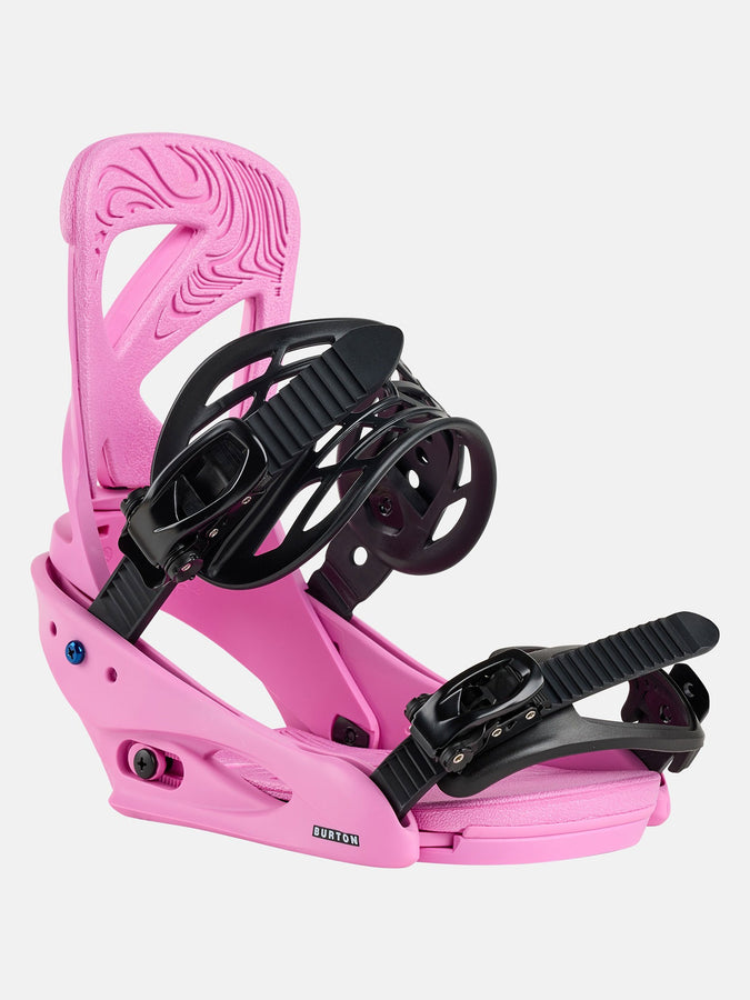 Burton Scribe Re:Flex Snowboard Bindings 2026 | FUCHSIA PINK (EY8)