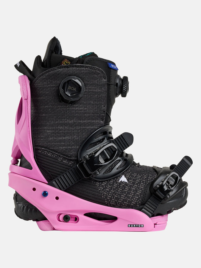 Burton Scribe Re:Flex Snowboard Bindings 2026 | FUCHSIA PINK (EY8)