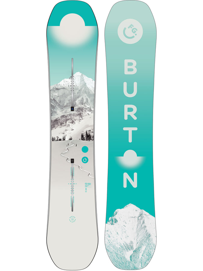 Burton Feelgood Flying V 2027 – Women All Mountain Snowboard | FIRST TRACKS (E1V)