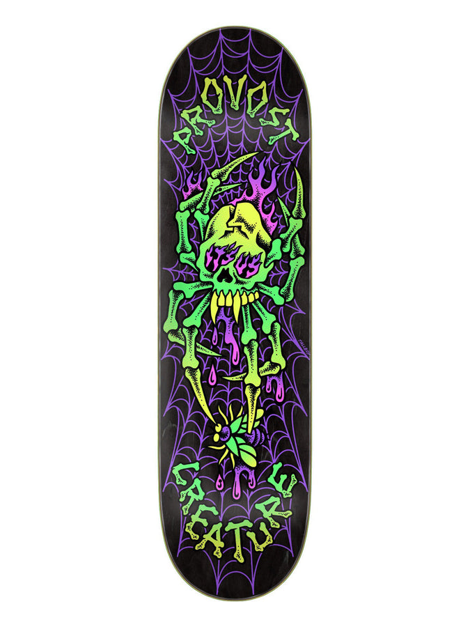 Creature Provost Skull Spider 8.47’’ Skateboard Deck | BLACK