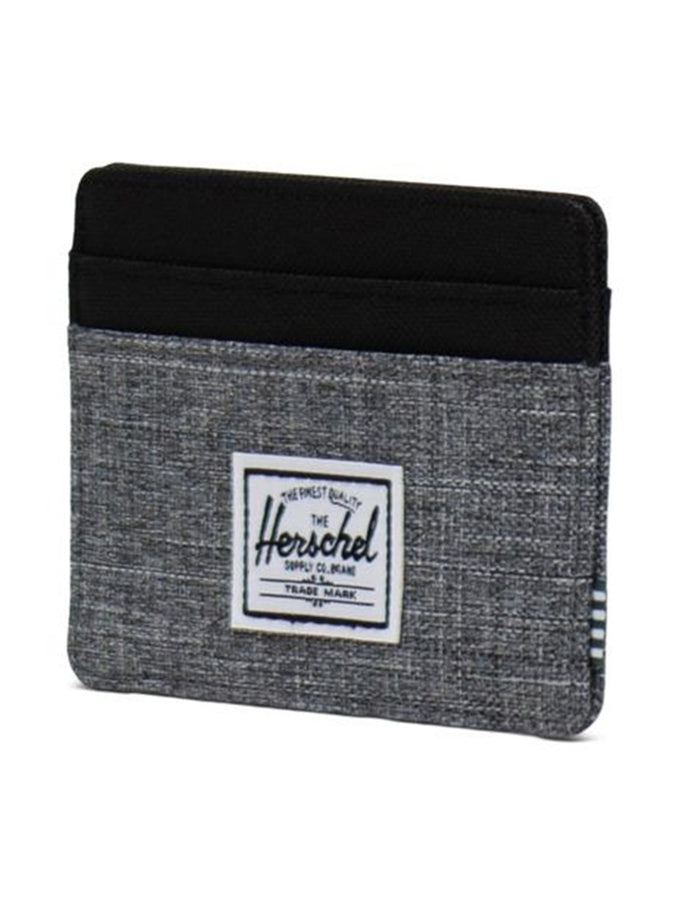 Herschel Charlie Eco Wallet | RAVEN CROSSHATCH (00919)