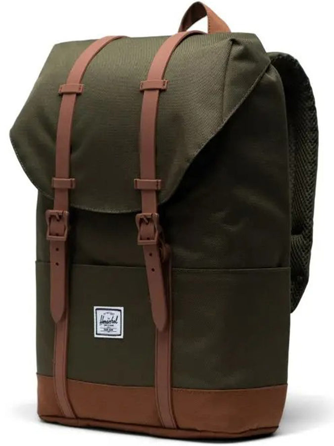 Herschel Retreat Backpack | IVY GREEN/SDL BRN (01810)
