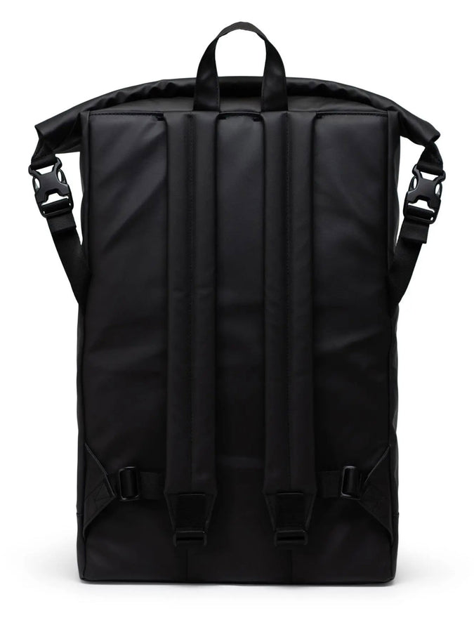 Herschel Roll Top Weather Resistant Backpack |  BLACK (00001)