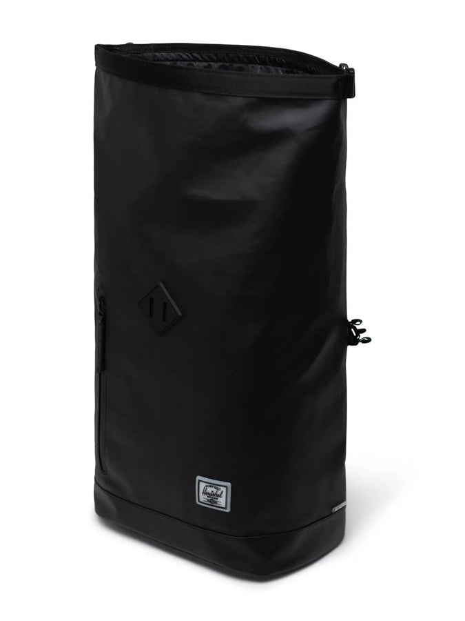 Herschel Roll Top Weather Resistant Backpack |  BLACK (00001)