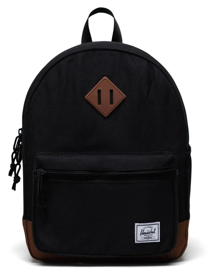 Herschel Heritage Backpack | BLACK/SADDLE BROWN (04735)