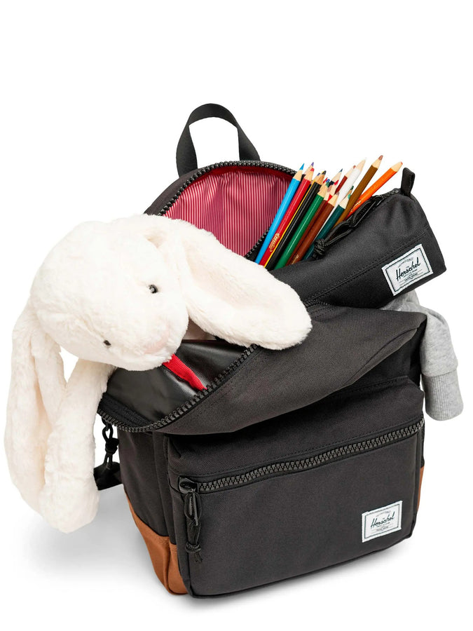 Herschel Heritage Backpack | BLACK/SADDLE BROWN (04735)