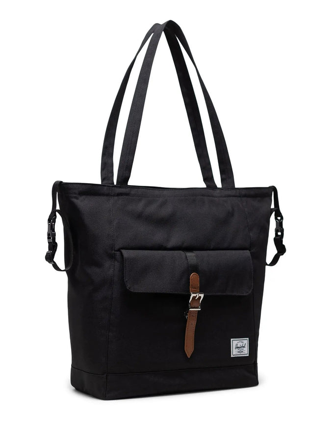 Herschel Retreat Tote Diaper Bag | BLACK (00001)