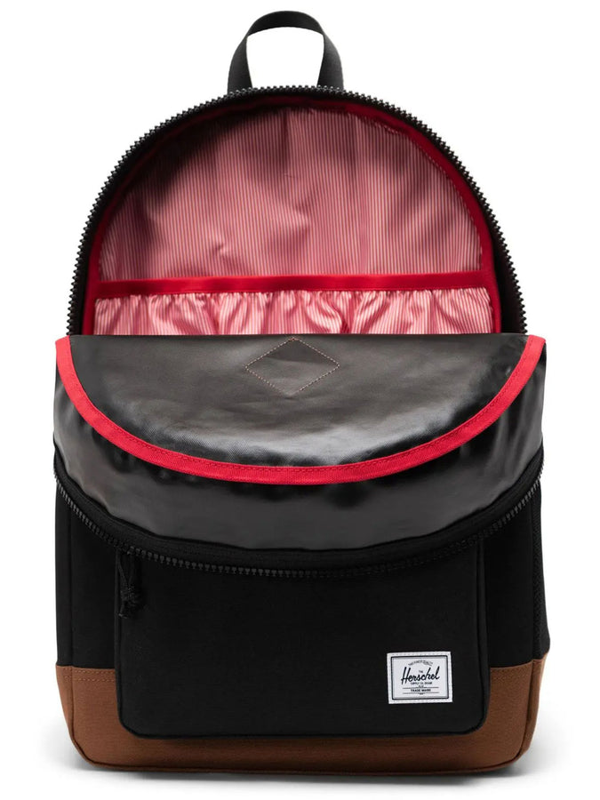 Herschel Heritage Backpack | BLACK/SADDLE BROWN (04735)