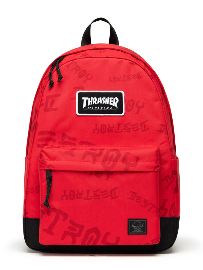 Herschel x Thrasher Classic Xl Backpack | RACING RED/CHERRY DSTR (07819)