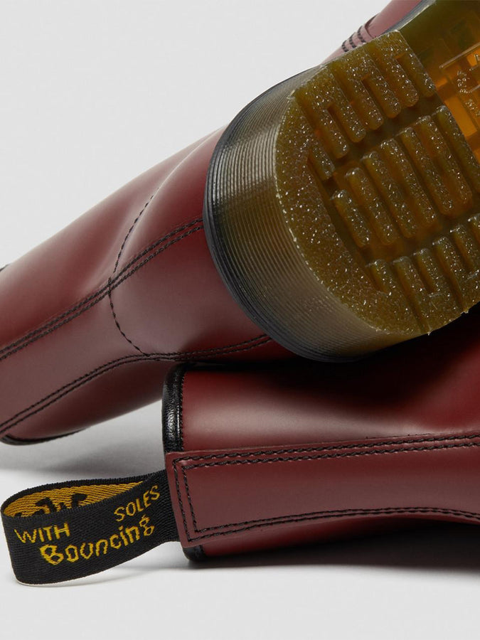Dr. Martens 1460 Smooth Cherry Red Boots | CHERRY RED