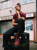 Dr. Martens 1460 Smooth Cherry Red Boots