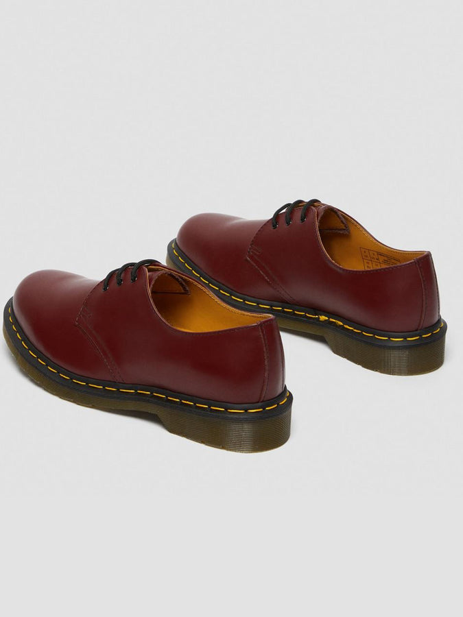 Dr.Martens 1461 Smooth Cherry Red Shoes | CHERRY RED