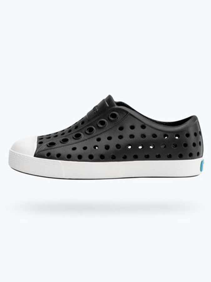 Native Jefferson Jiffy Black/Shell White Shoes Spring 2025 | JIFFY BLACK/SHELL WHITE (1105)