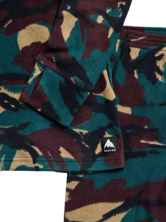Burton Youth Fleece Base Layer Set 2027 | SEERSUCKER CAMO (E0E)