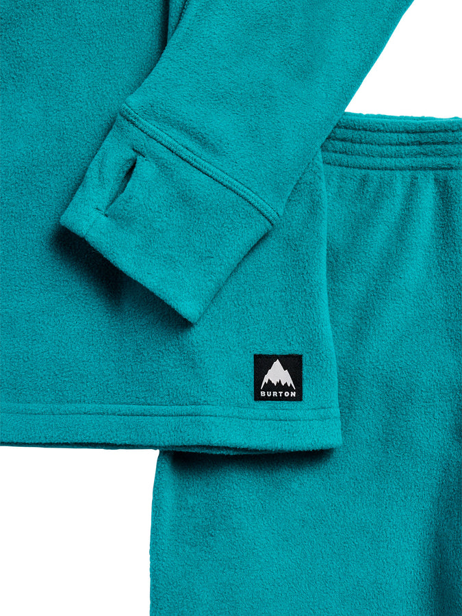 Burton Youth Fleece Base Layer Set 2027 | PACIFIC TEAL (E7L)