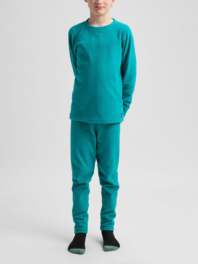 Burton Youth Fleece Base Layer Set 2027 | PACIFIC TEAL (E7L)