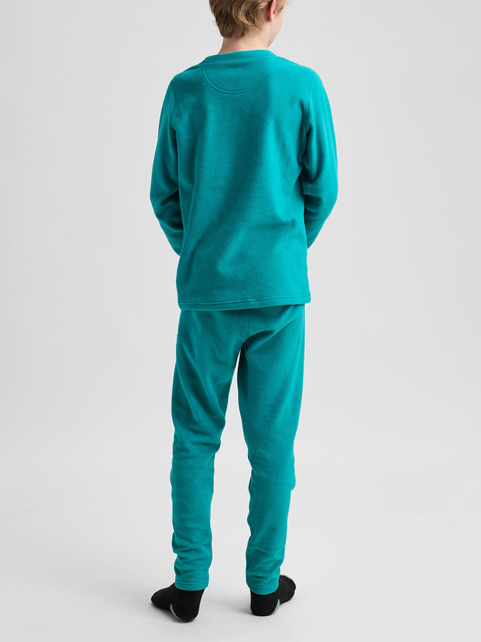 Burton Youth Fleece Base Layer Set 2027 | PACIFIC TEAL (E7L)
