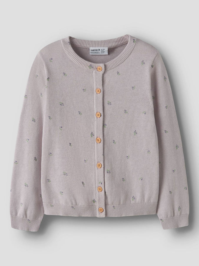 Name It Beta Cardigan Spring 2026 | LILAC MARBLE