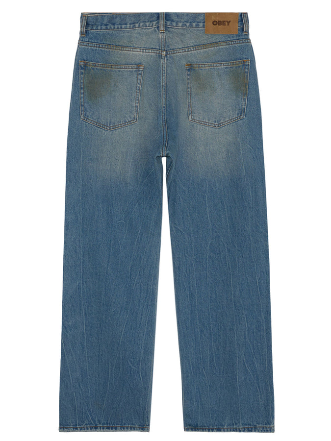 Obey Nelson Straight Jeans Fall 2026 | GARAGE WASH INDIGO (GWI)